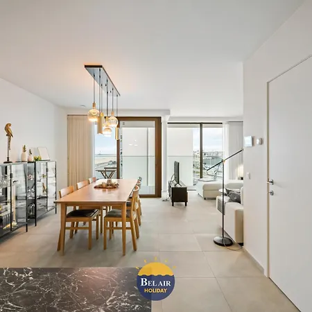 公寓 Bel Air - Luxury 2-bedroom With Sea View T158 奥斯滕德